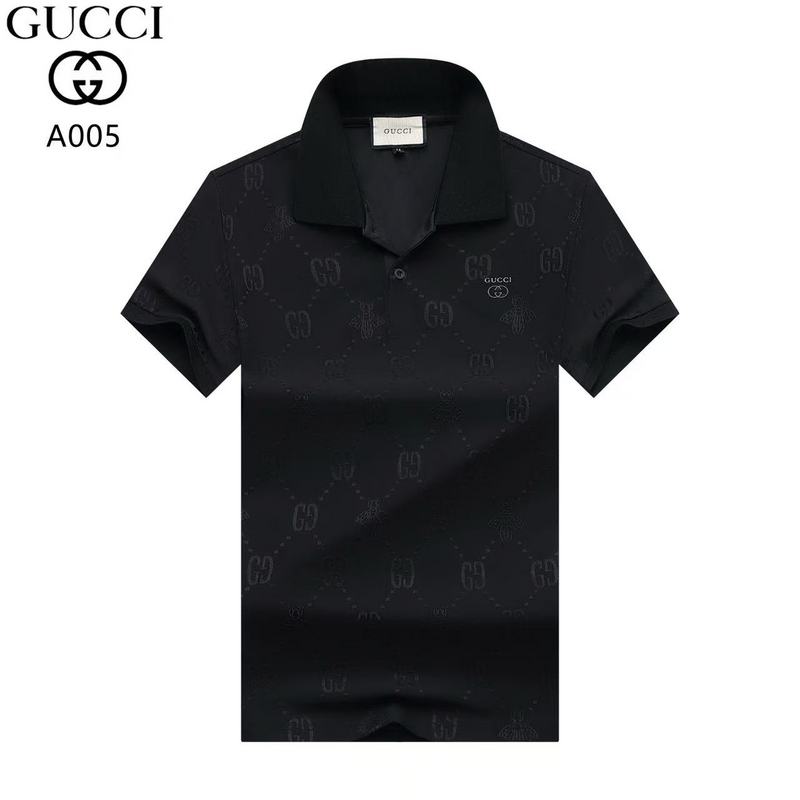 Wholesale High-quality G.ucci Short Sleeve Lapel Replica T-Shirts for sale
