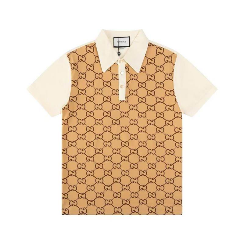 Wholesale High-quality G.ucci Short Sleeve Lapel Replica T-Shirts for sale