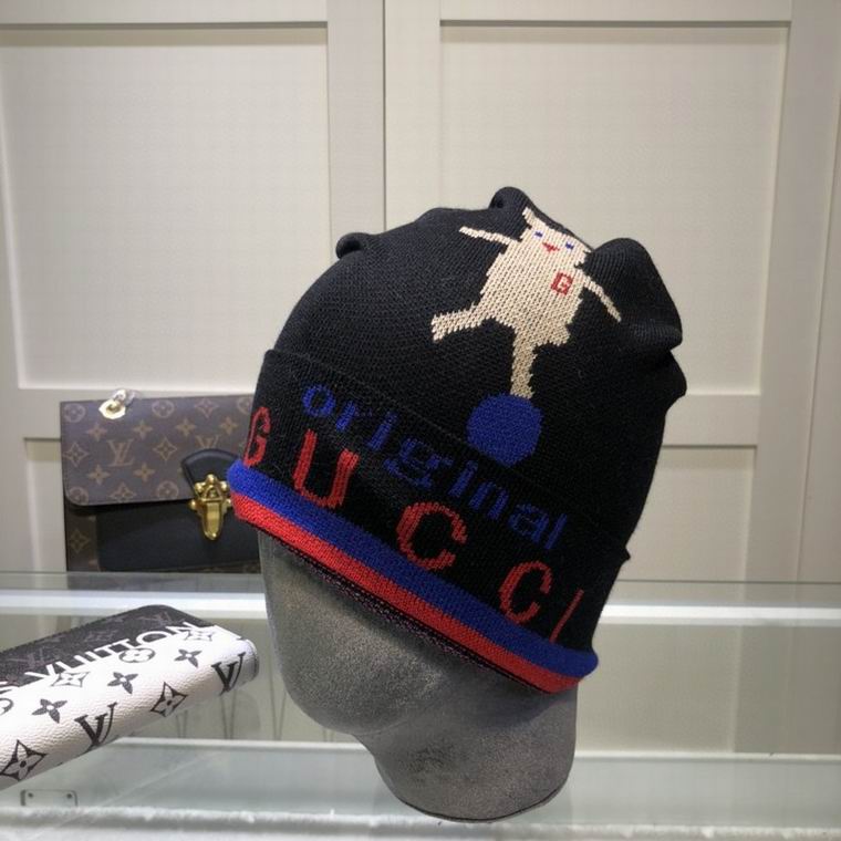 Wholesale Cheap G ucci Replica Designer Beanies for Sale