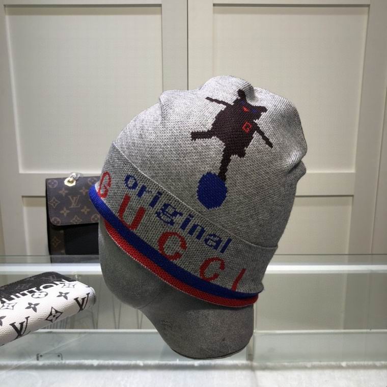 Wholesale Cheap G ucci Replica Designer Beanies for Sale