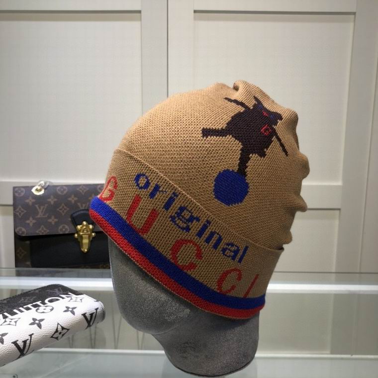 Wholesale Cheap G ucci Replica Designer Beanies for Sale