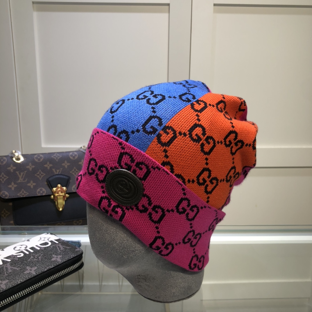Wholesale Cheap G ucci Replica Designer Beanies for Sale