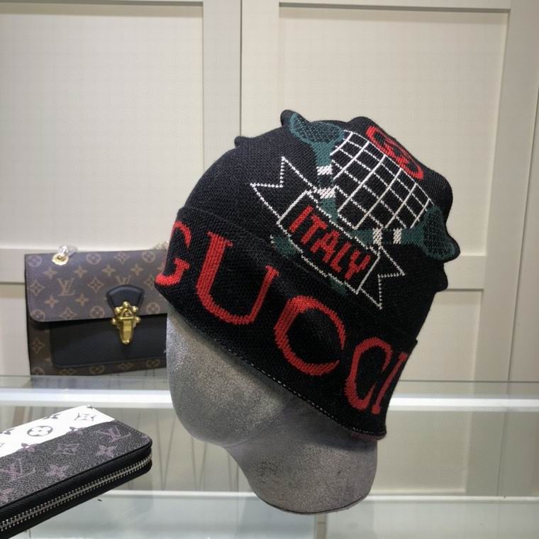 Wholesale Cheap G ucci Replica Designer Beanies for Sale