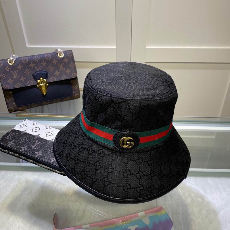 Wholesale Cheap G ucci Replica Designer Bucket Hat for Sale