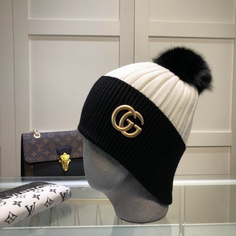 Wholesale Cheap G ucci Replica Designer Beanies for Sale