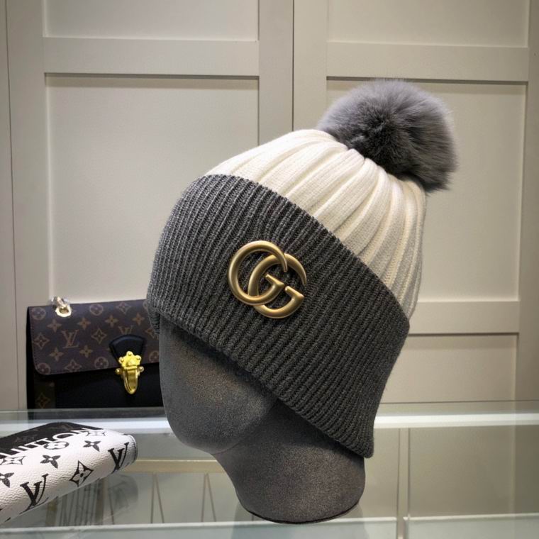 Wholesale Cheap G ucci Replica Designer Beanies for Sale
