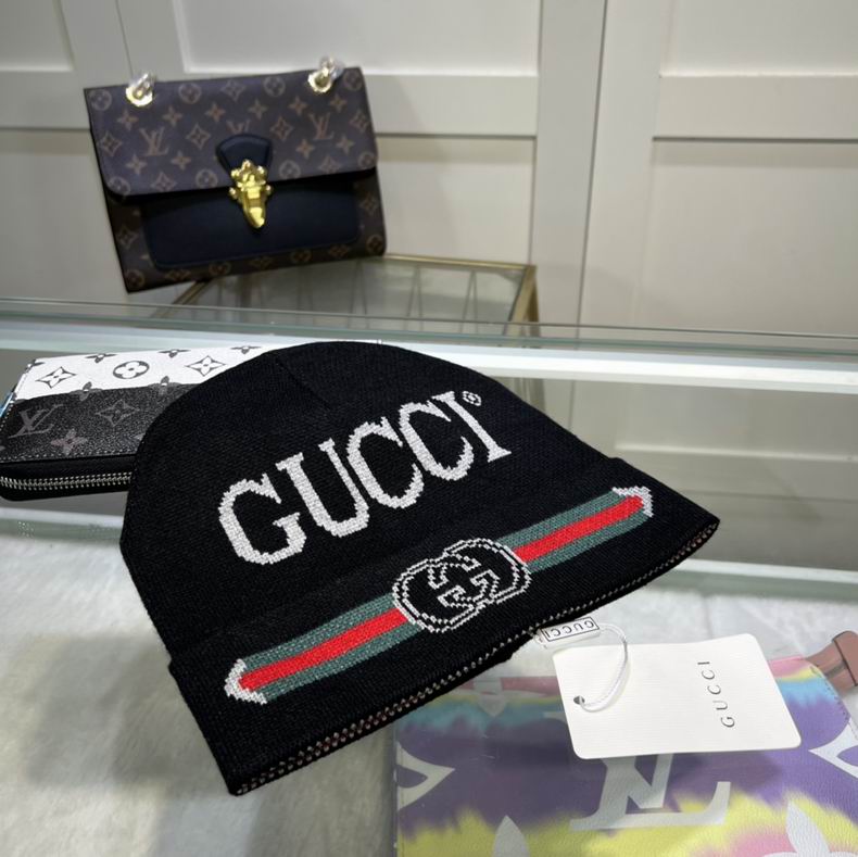 Wholesale Cheap G ucci Replica Designer Beanies for Sale