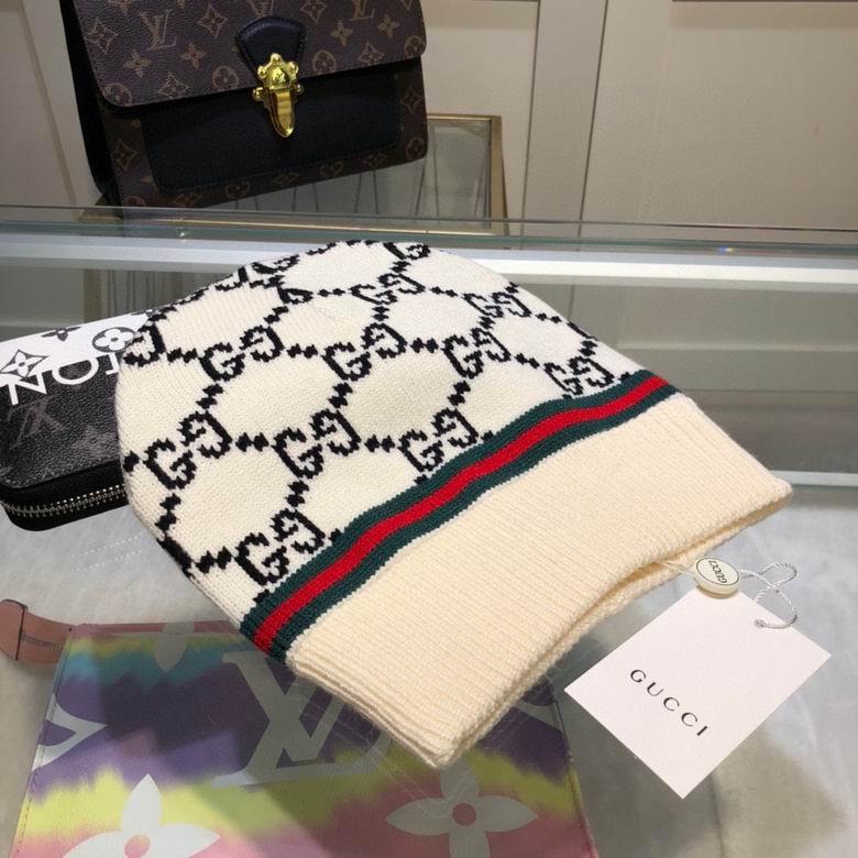 Wholesale Cheap G ucci Replica Designer Beanies for Sale
