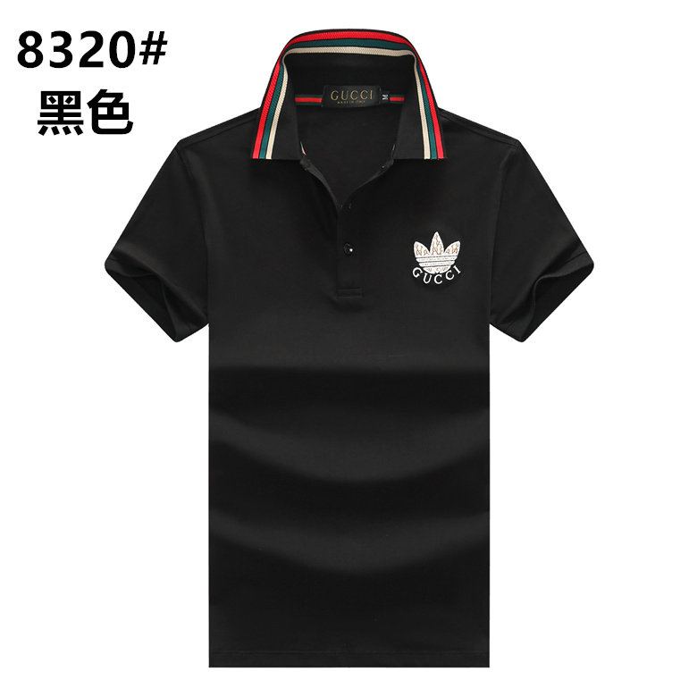 Wholesale Cheap Gucci Short Sleeve Lapel T Shirts for Sale