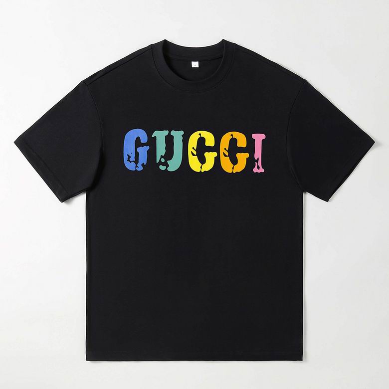 Wholesale Cheap G ucci Short Sleeve T Shirts for Sale