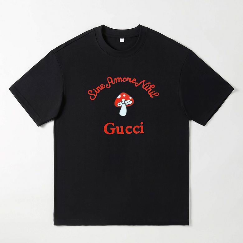 Wholesale Cheap G ucci Short Sleeve T Shirts for Sale