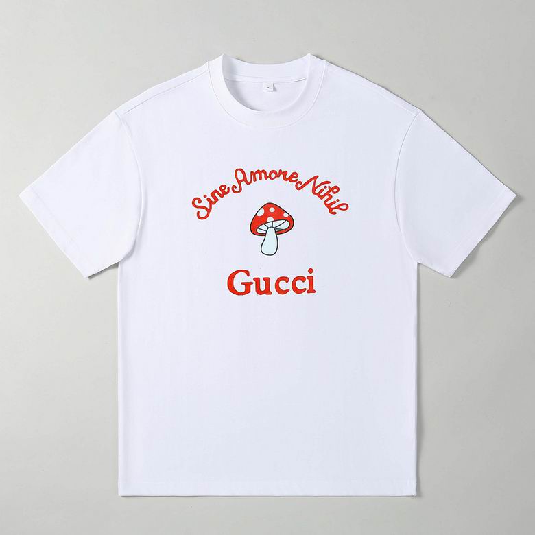 Wholesale Cheap G ucci Short Sleeve T Shirts for Sale