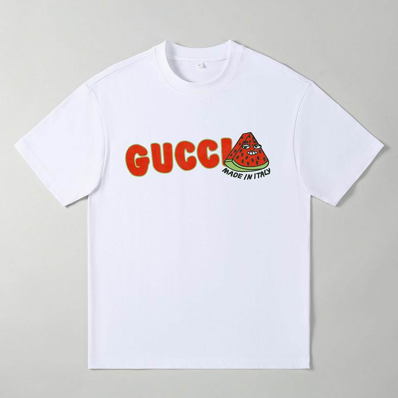 Wholesale Cheap G ucci Short Sleeve T Shirts for Sale