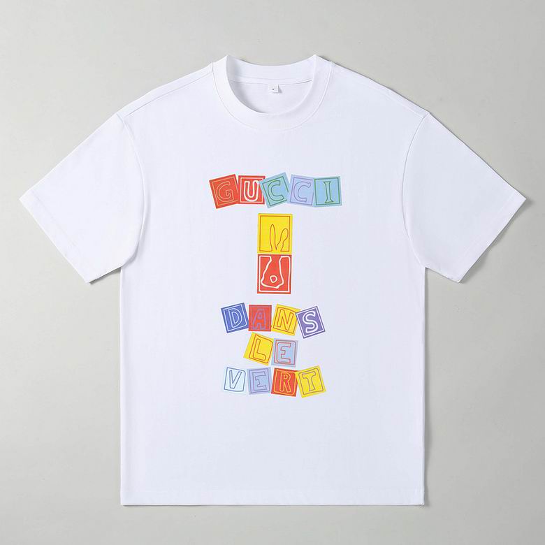 Wholesale Cheap G ucci Short Sleeve T Shirts for Sale