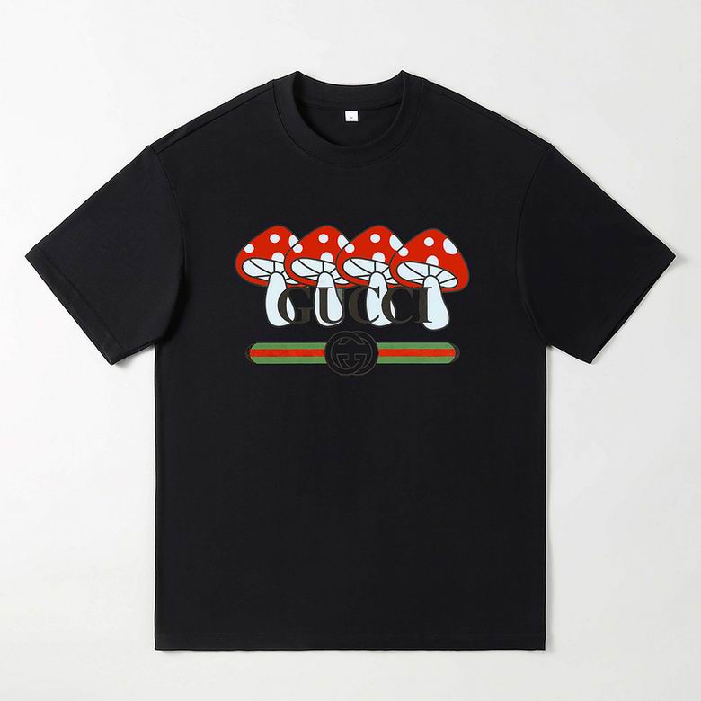Wholesale Cheap G ucci Short Sleeve T Shirts for Sale