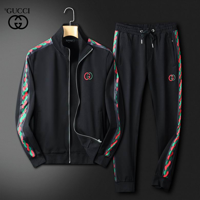 Wholesale Cheap G ucci Long Sleeve Tracksuit for Sale