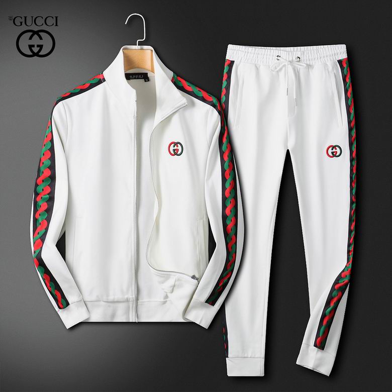 Wholesale Cheap G ucci Long Sleeve Tracksuit for Sale