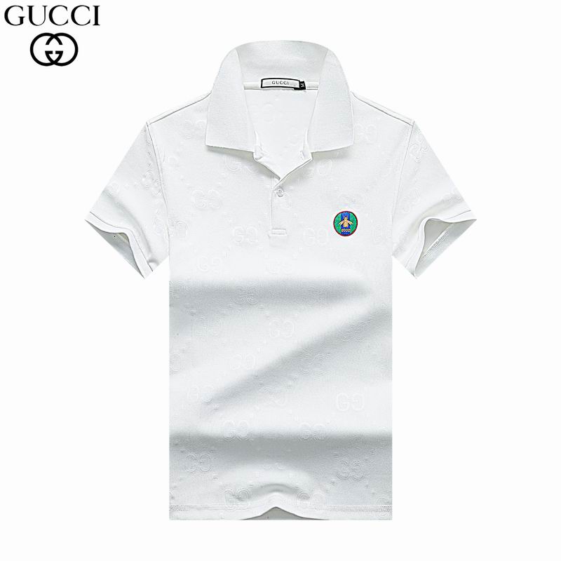 Wholesale Cheap G.ucci Short Sleeve Lapel T Shirts for Sale