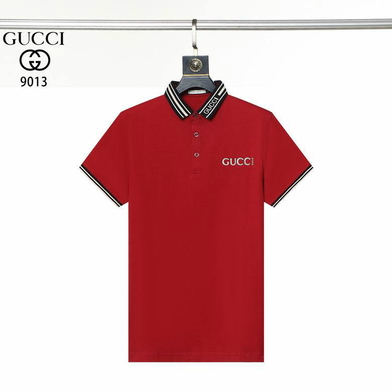 Wholesale Cheap Gucci Short Sleeve Lapel T Shirts for Sale