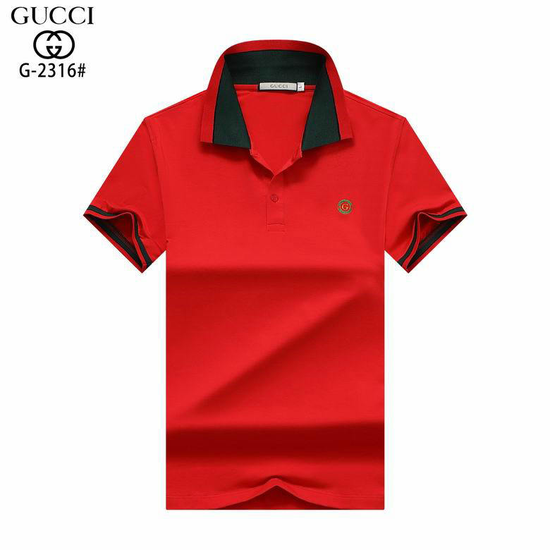 Wholesale Cheap Gucci Short Sleeve Lapel T Shirts for Sale