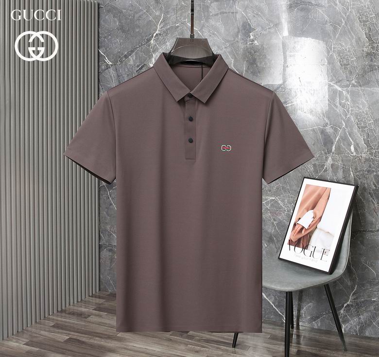 Wholesale Cheap G.ucci Short Sleeve Lapel T Shirts for Sale