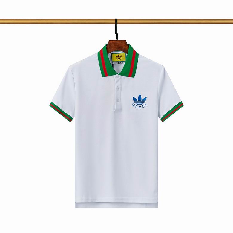 Wholesale Cheap G.ucci Short Sleeve Lapel T Shirts for Sale