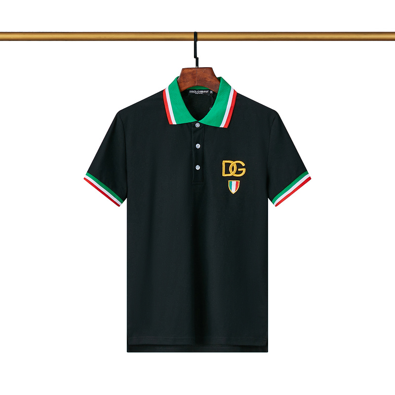 Wholesale Cheap G.ucci Short Sleeve Lapel T Shirts for Sale