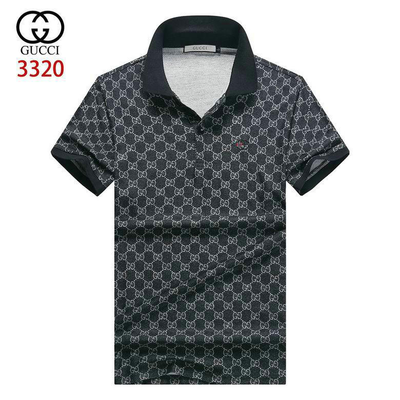 Wholesale Cheap Gucci Short Sleeve Lapel T Shirts for Sale