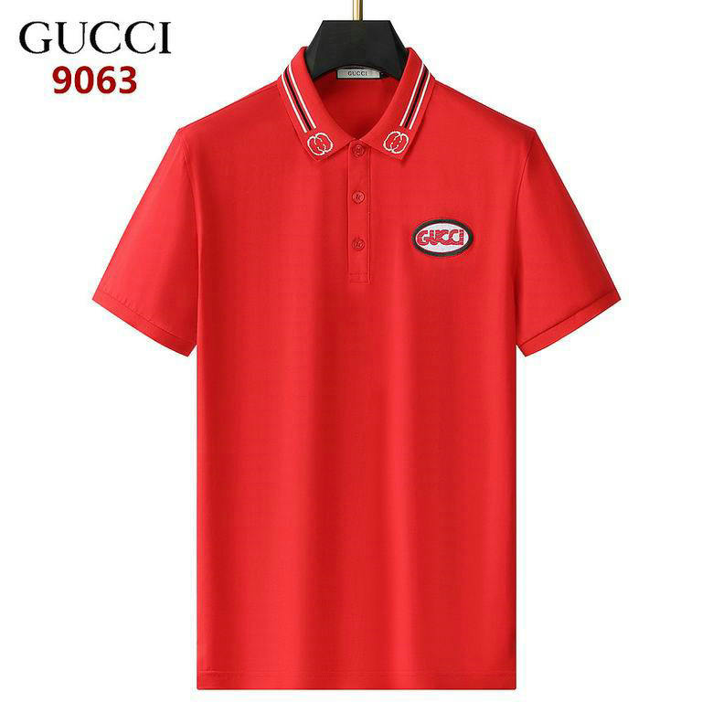 Wholesale Cheap Gucci Short Sleeve Lapel T Shirts for Sale