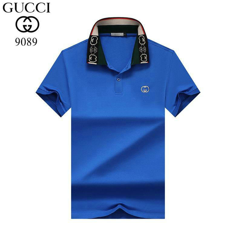 Wholesale Cheap Gucci Short Sleeve Lapel T Shirts for Sale