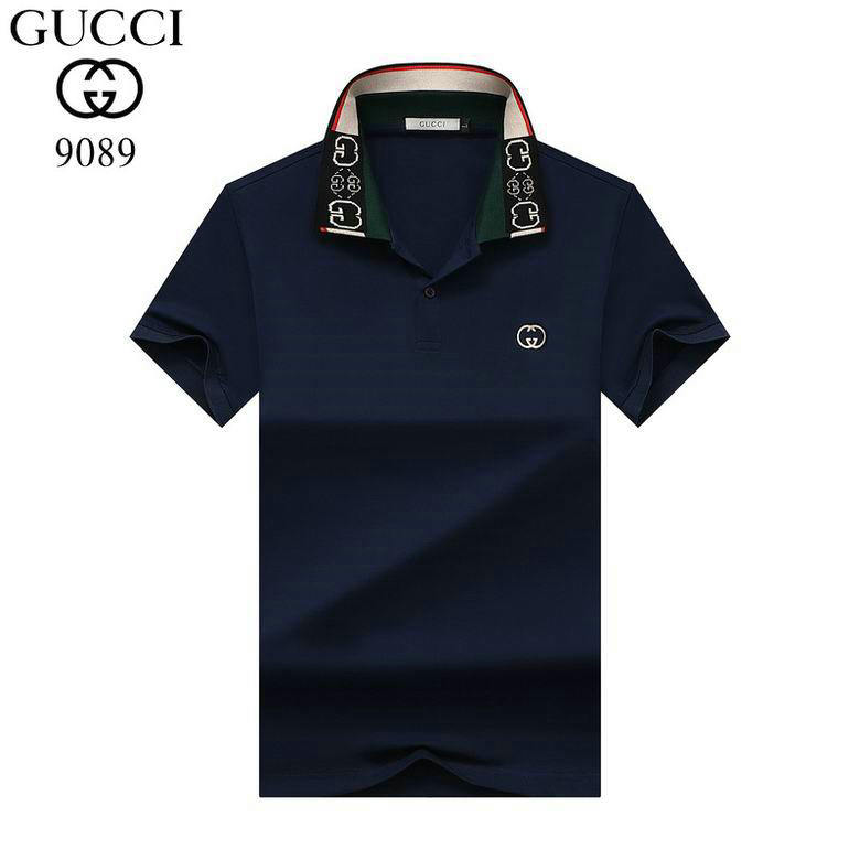 Wholesale Cheap Gucci Short Sleeve Lapel T Shirts for Sale