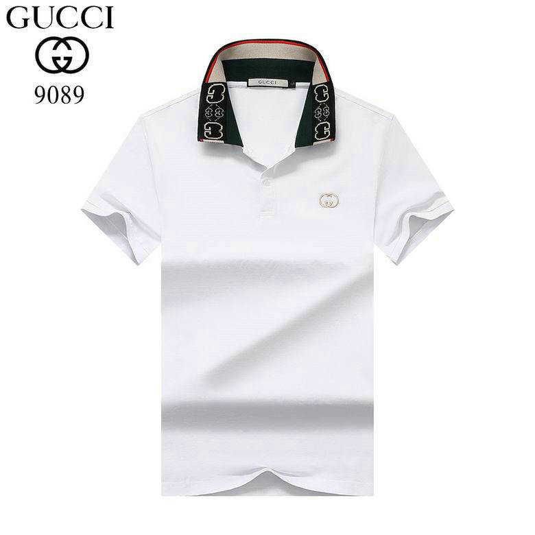 Wholesale Cheap Gucci Short Sleeve Lapel T Shirts for Sale