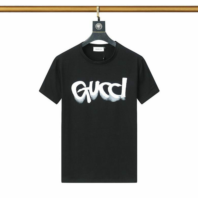 Wholesale Cheap G ucci men Short Sleeve T Shirts for Sale