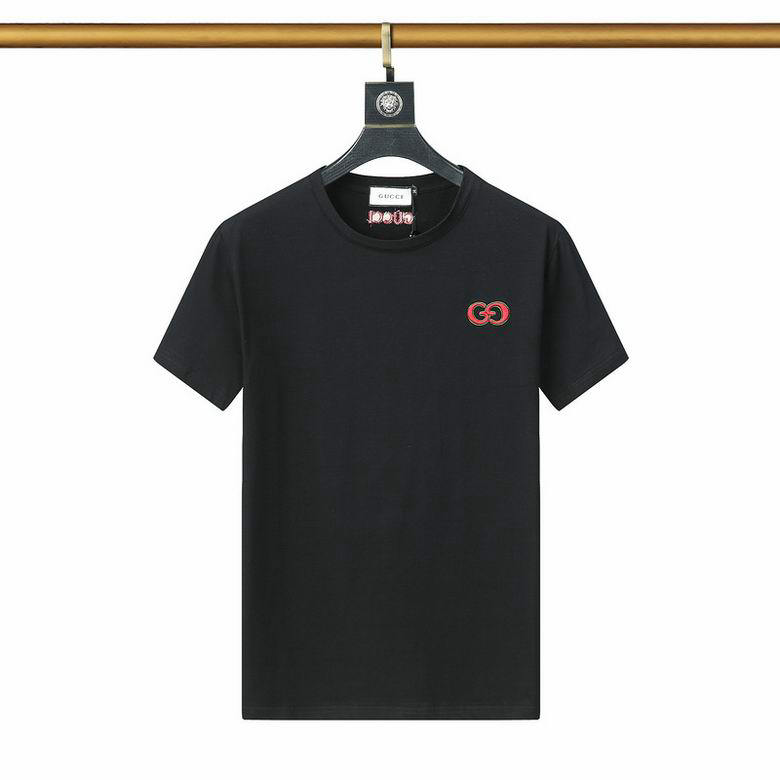 Wholesale Cheap G ucci men Short Sleeve T Shirts for Sale