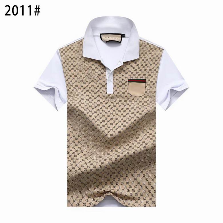 Wholesale Cheap G.ucci Short Sleeve Lapel T Shirts for Sale