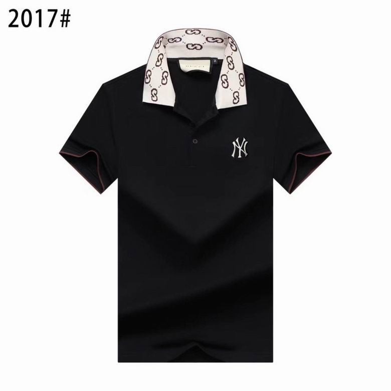 Wholesale Cheap G.ucci Short Sleeve Lapel T Shirts for Sale