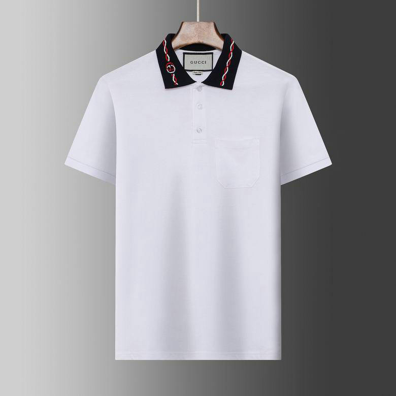 Wholesale Cheap Gucci Short Sleeve Lapel T Shirts for Sale