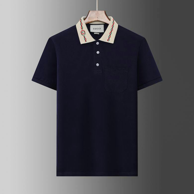 Wholesale Cheap Gucci Short Sleeve Lapel T Shirts for Sale