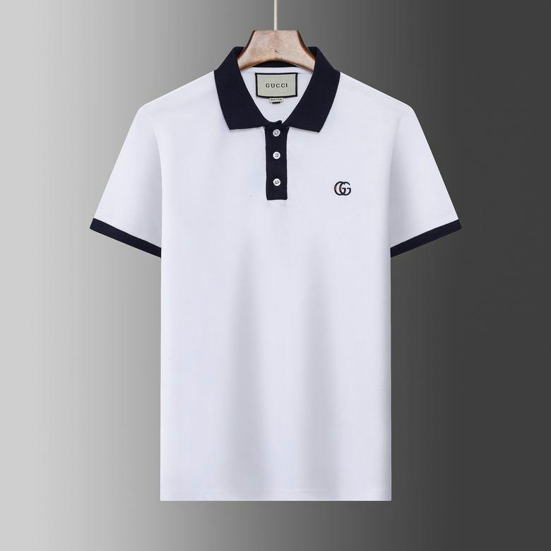 Wholesale Cheap Gucci Short Sleeve Lapel T Shirts for Sale