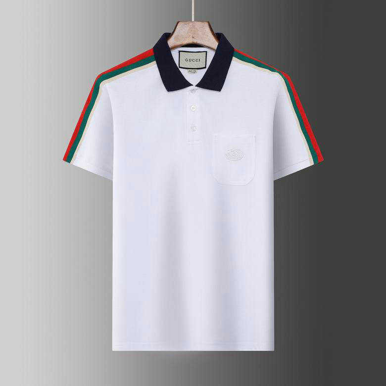 Wholesale Cheap Gucci Short Sleeve Lapel T Shirts for Sale