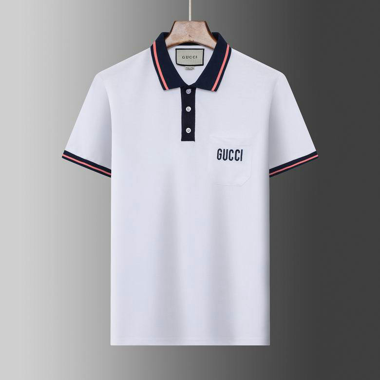 Wholesale Cheap Gucci Short Sleeve Lapel T Shirts for Sale