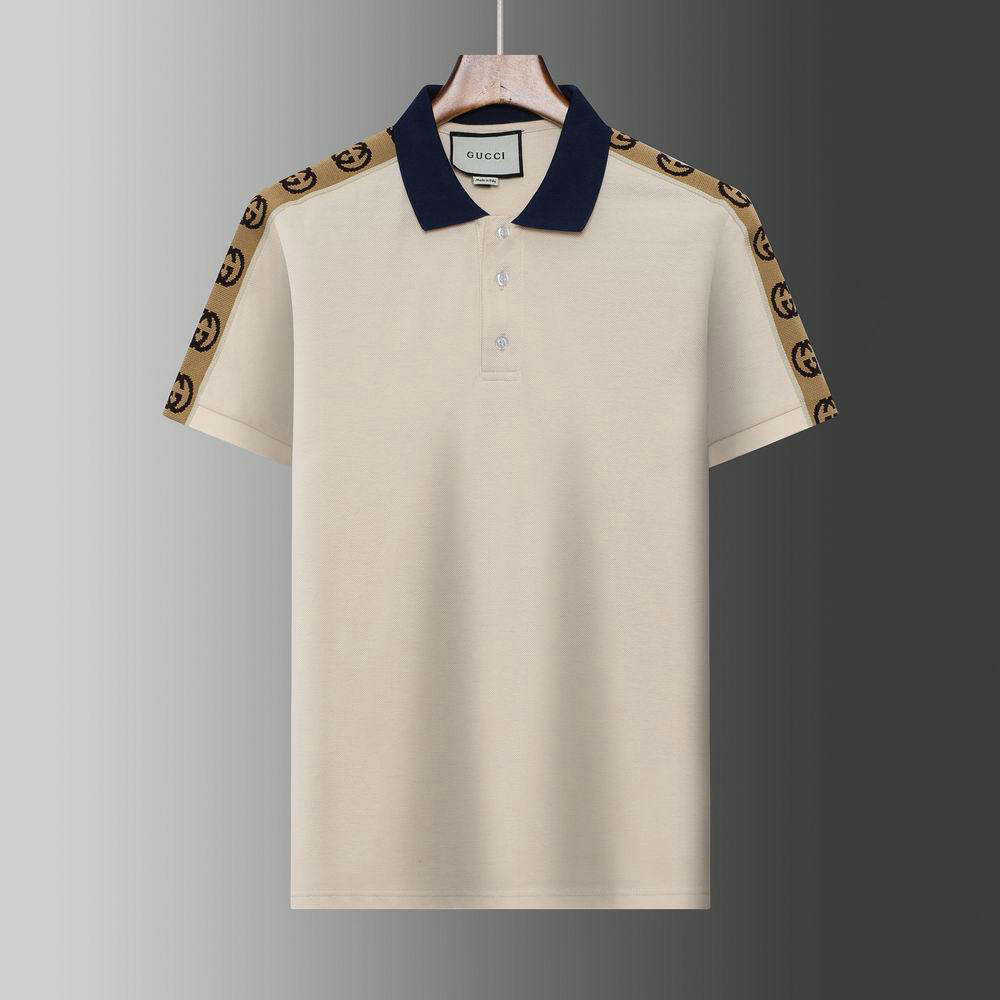 Wholesale Cheap Gucci Short Sleeve Lapel T Shirts for Sale