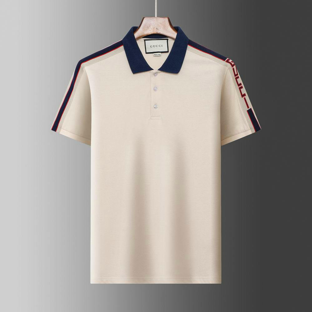 Wholesale Cheap Gucci Short Sleeve Lapel T Shirts for Sale