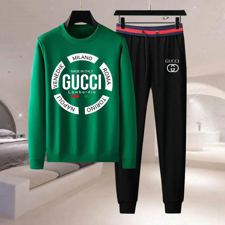Wholesale Cheap G ucci Long Sleeve Tracksuits for Sale