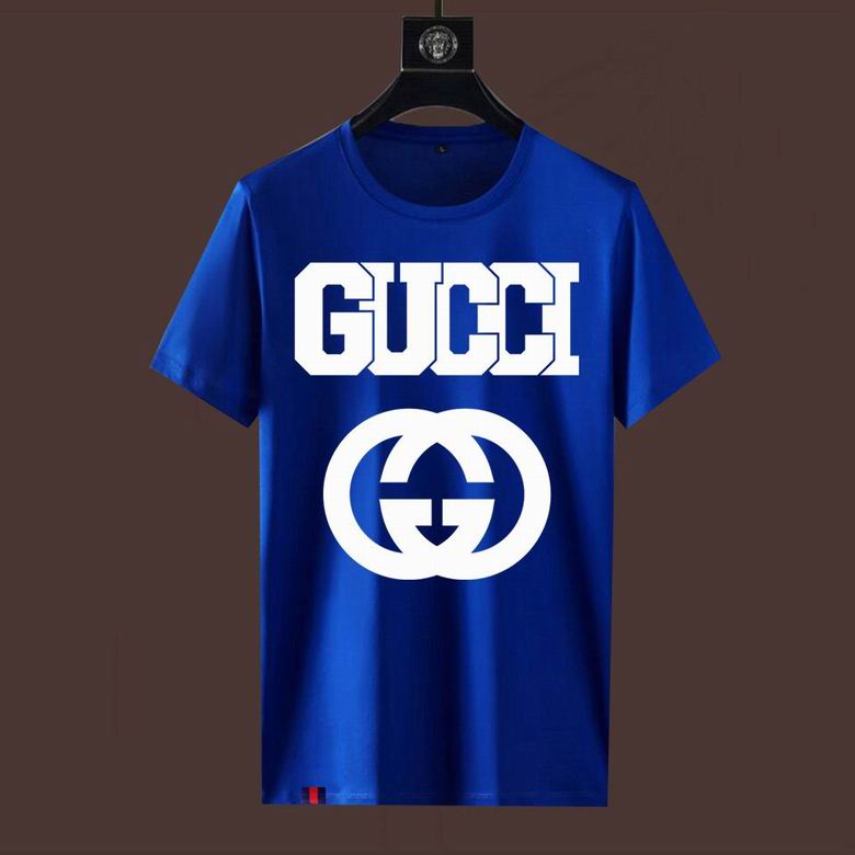 Wholesale Cheap G.ucci Short Sleeve mens T Shirts for Sale