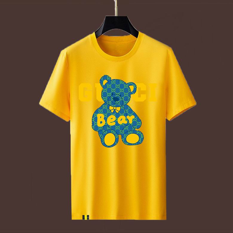 Wholesale Cheap G.ucci Short Sleeve mens T Shirts for Sale