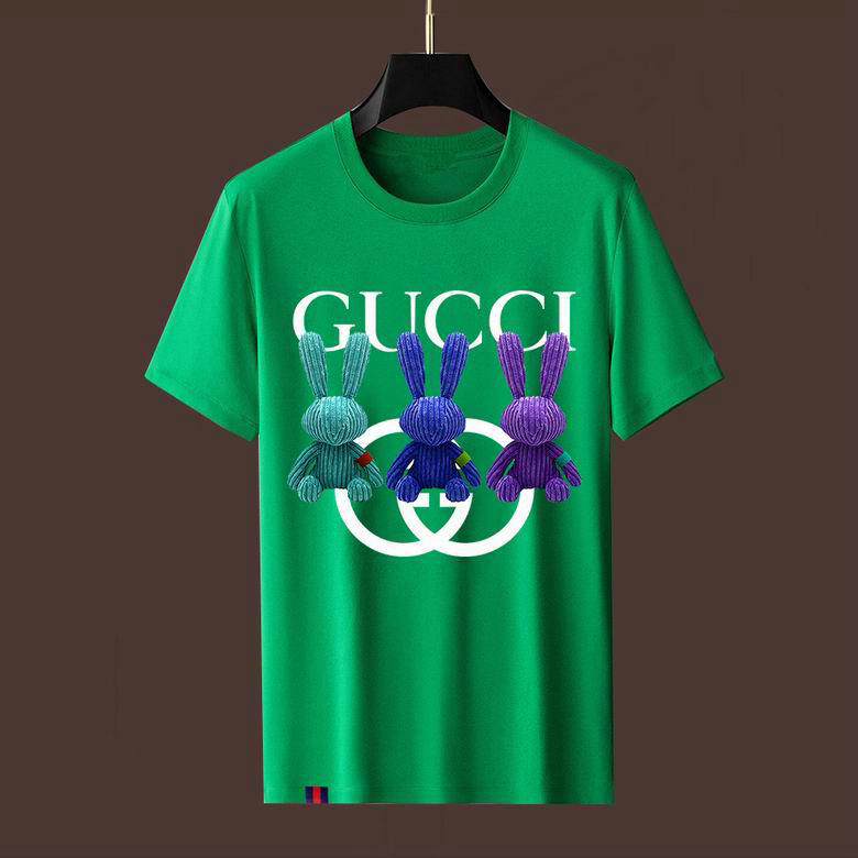 Wholesale Cheap Gucci Short Sleeve men T Shirts for Sale