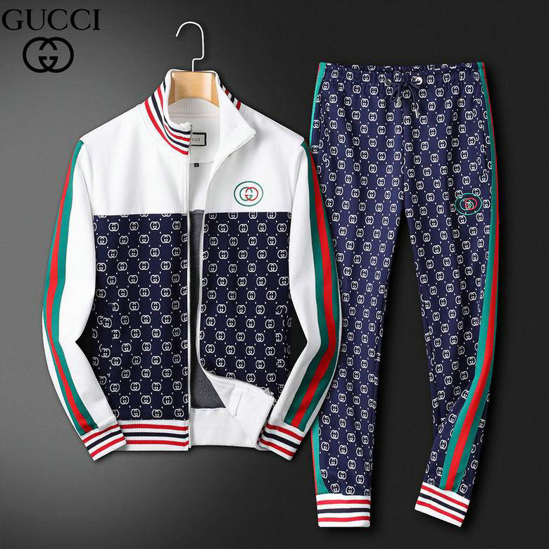 Wholesale Cheap G ucci Designer Long Sleeve Tracksuits for Sale