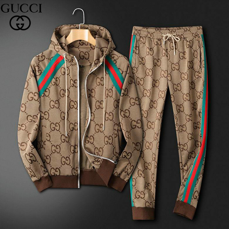 Wholesale Cheap G ucci Designer Long Sleeve Tracksuits for Sale