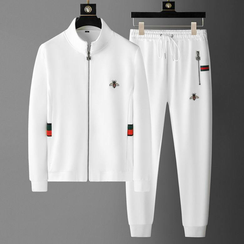 Wholesale Cheap G UCCI Long Sleeve Tracksuits for Sale